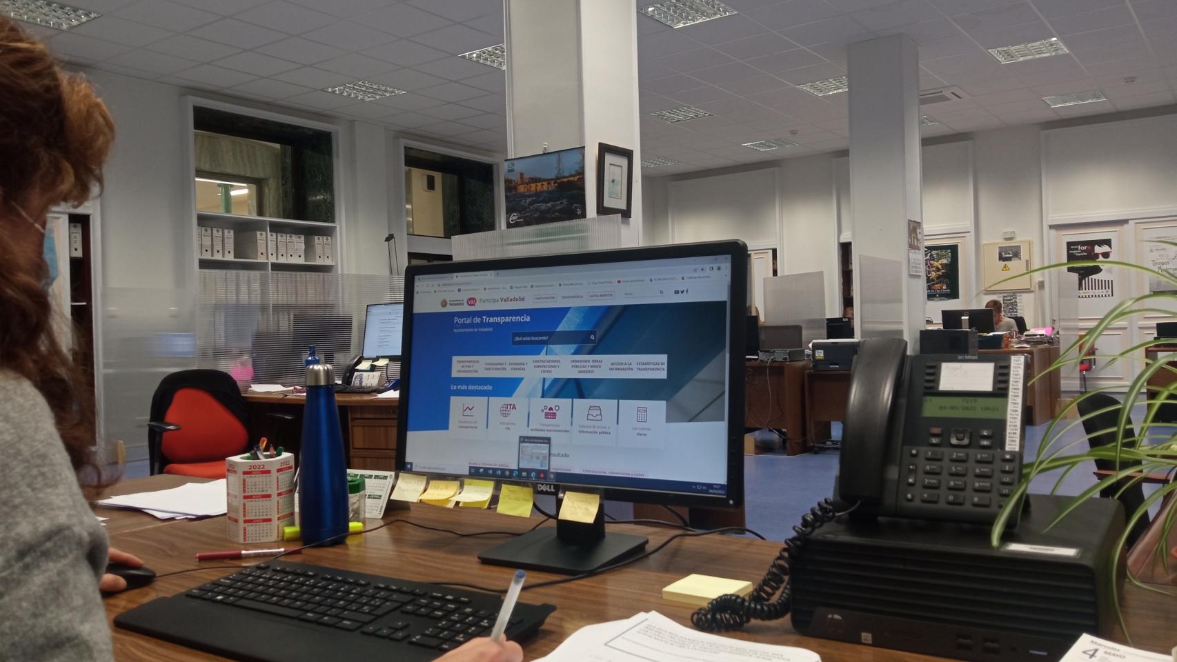 Servicio de Atención Ciudadana en el Ayuntamiento de Valladolid