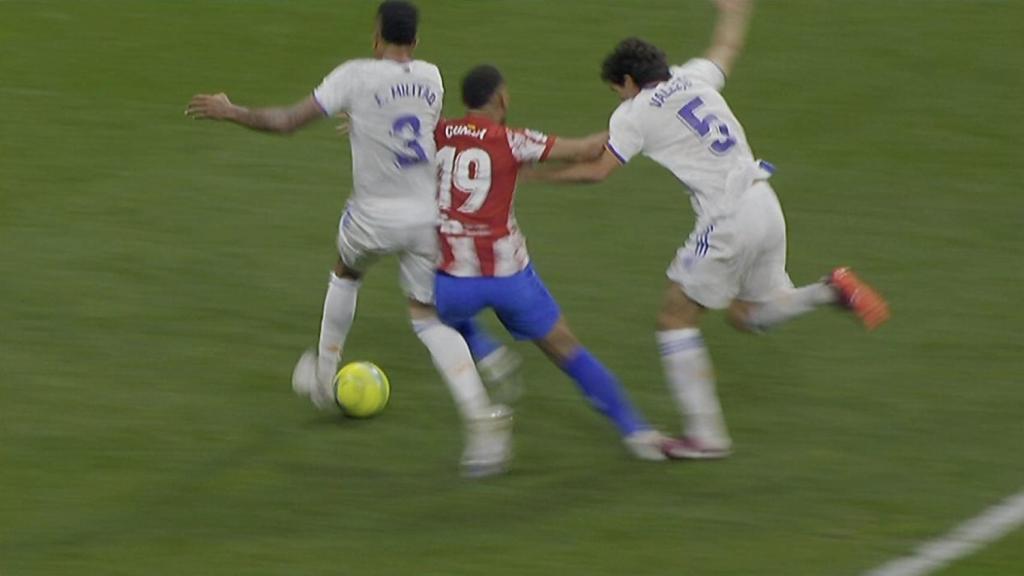 Penalti de Jesús Vallejo