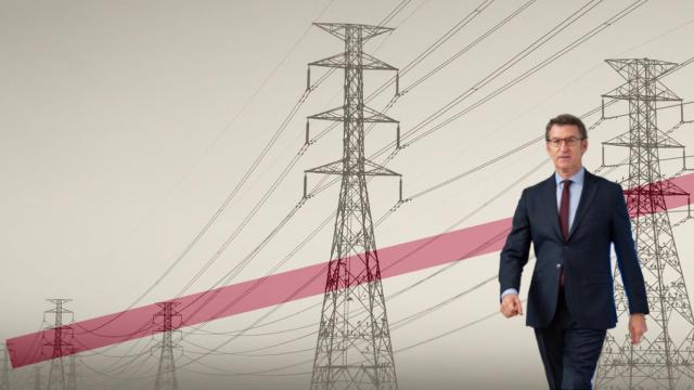 Un montaje de Alberto Núñez Feijóo.