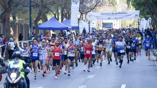 Uno de los momentos de la carrera.