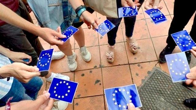 Estudiantes del programa Erasmus.