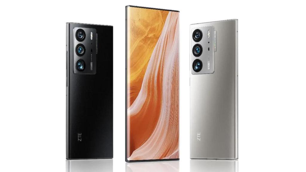 ZTE Axon 40 Ultra en colores
