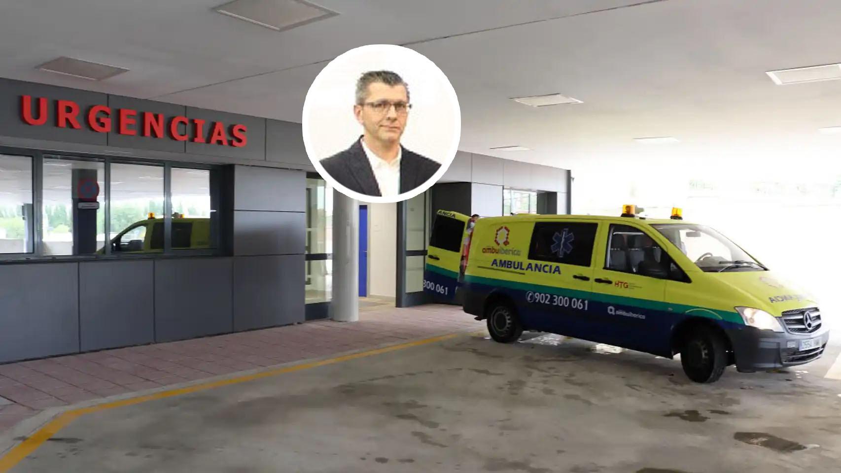 Jorge García Criado, jefe de Urgencias del Hospital de Salamanca