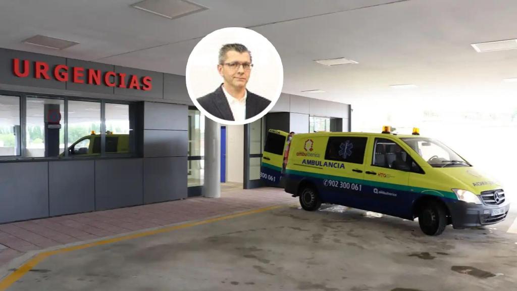 Jorge García Criado, jefe de Urgencias del Hospital de Salamanca