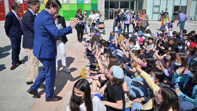 Mañueco en el acto celebrado en Salamanca