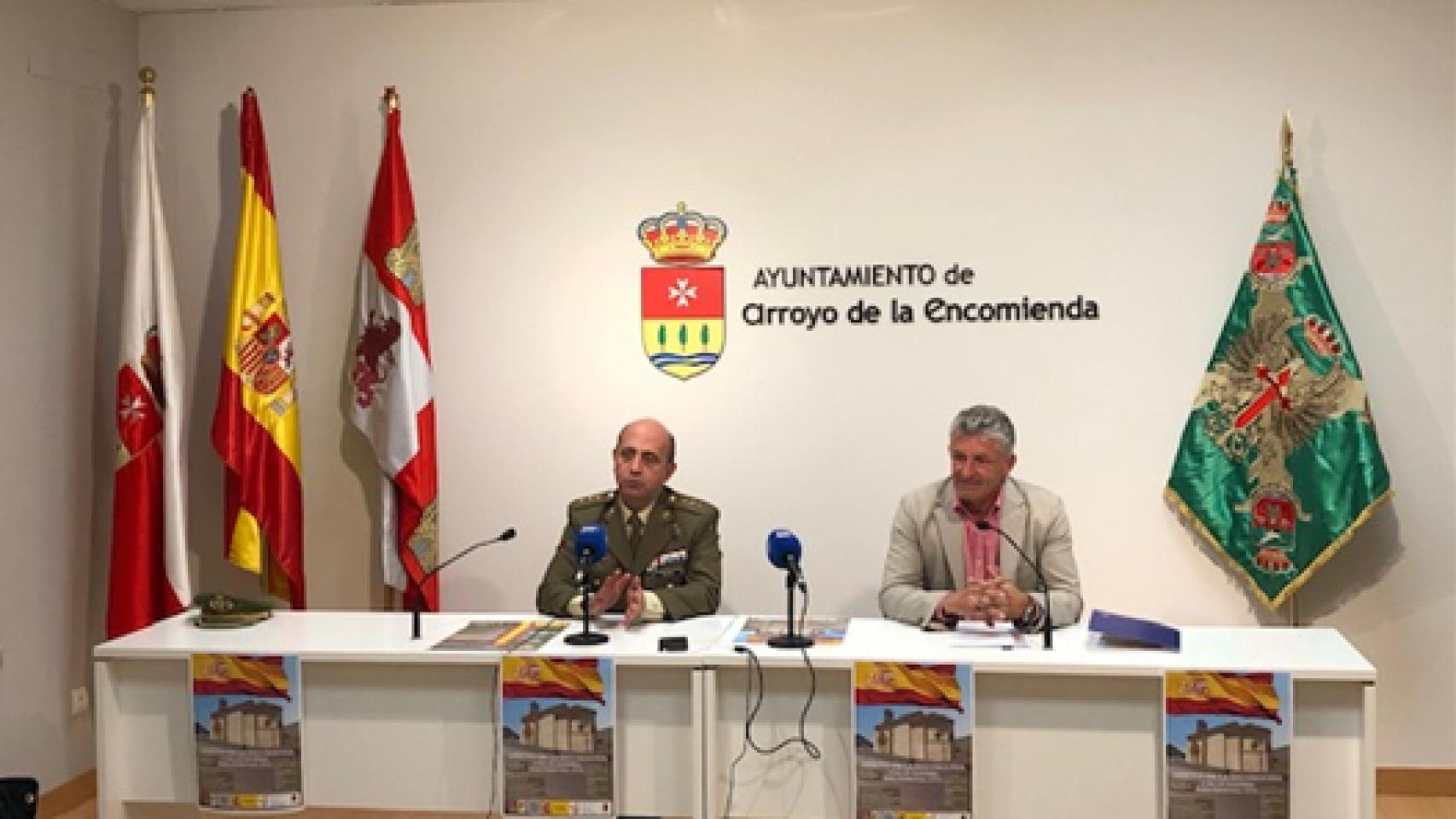 Presentación del acto en Arroyo de la Encomienda