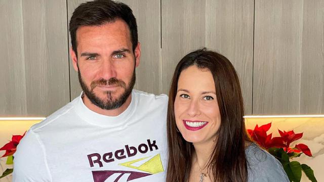 Saúl Craviotto y su mujer, Celia García, en una imagen compartida en Instagram.