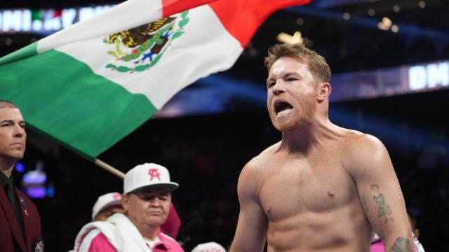 Saúl 'Canelo' Álvarez, antes de su combate por el peso semipesado de la WBA