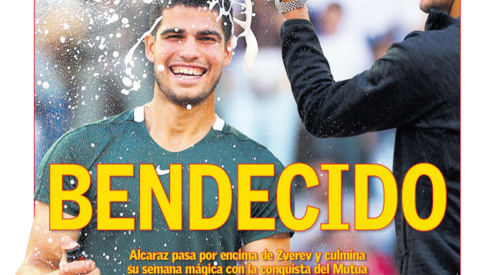 La portada del diario AS (09/05/2022)