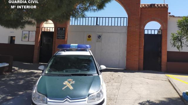 Campo de fútbol municipal de Cebolla. Foto: Guardia Civil