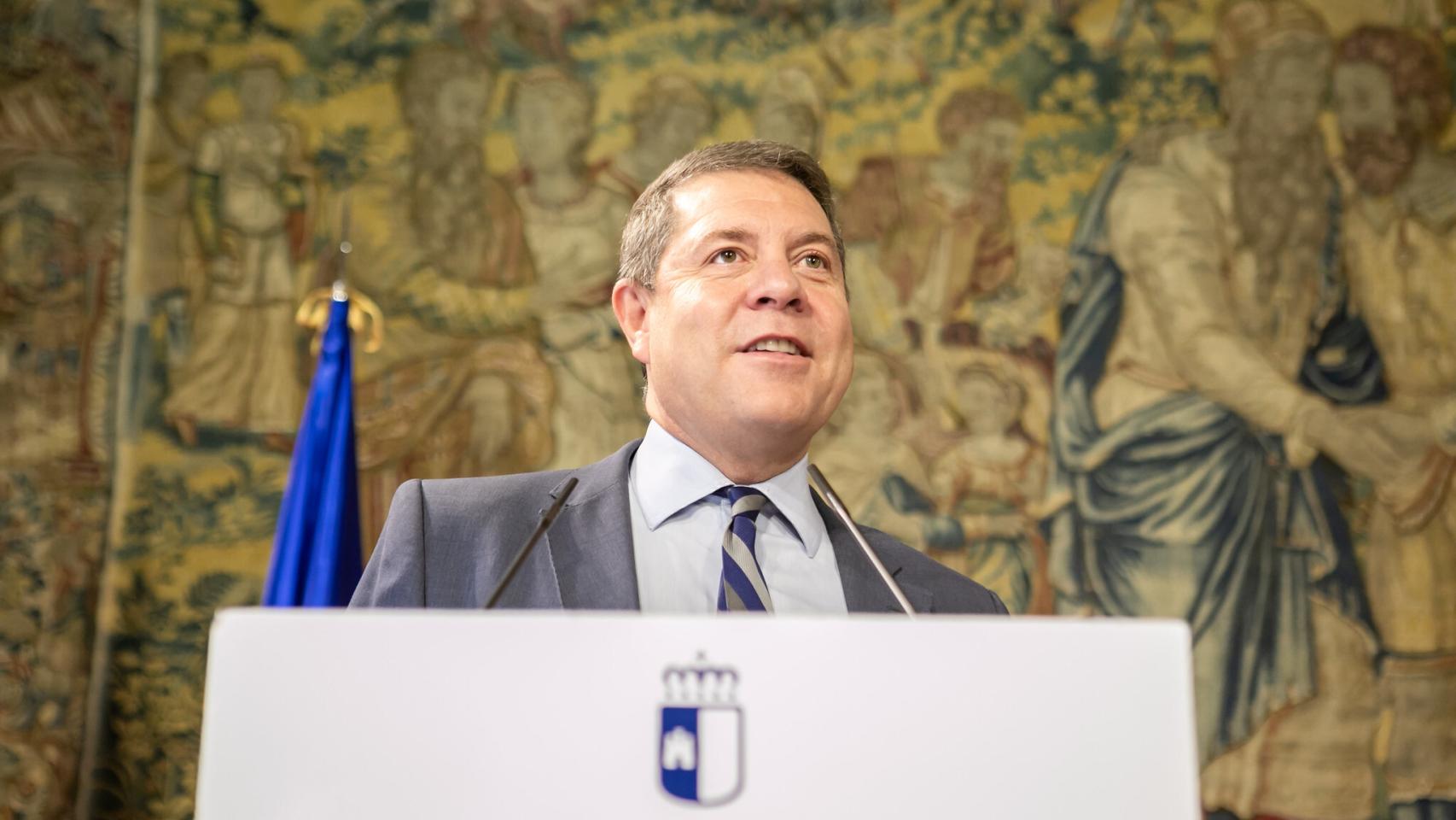 Emiliano García-Page, presidente de Castilla-La Mancha, en una imagen de archivo