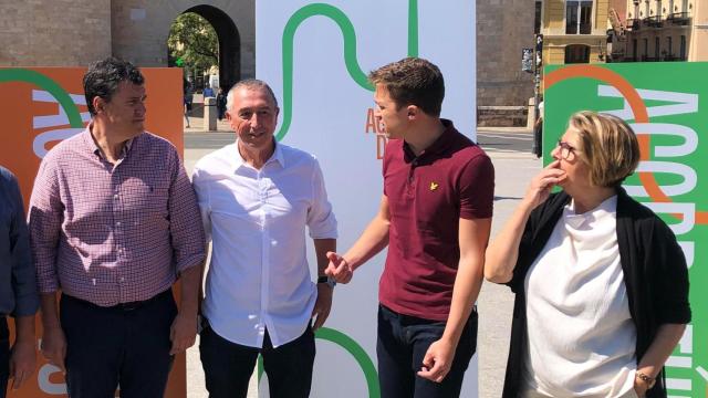 Íñigo Errejón, durante su acto de este lunes en Valencia. EE