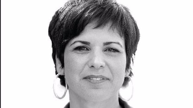 La candidata de Adelante Andalucía, Teresa Rodríguez, en la imagen que irá en la papeleta.