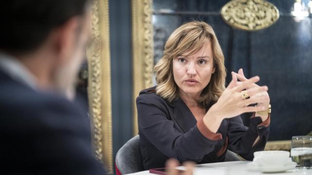 La ministra de Educación, Pilar Alegría, el pasado mes de mayo en entrevista con EL ESPAÑOL.