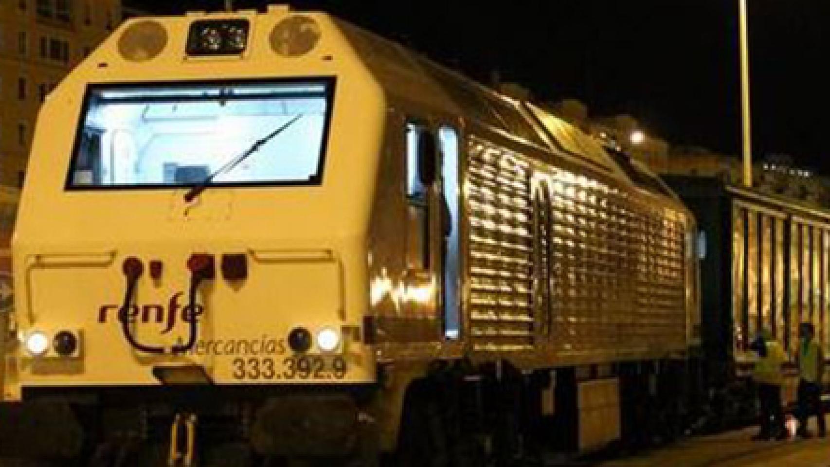 Imagen de archivo de un tren.
