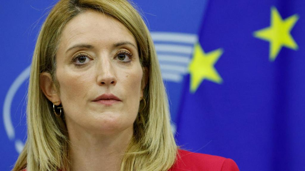 Roberta Metsola, presidenta del Parlamento Europeo.