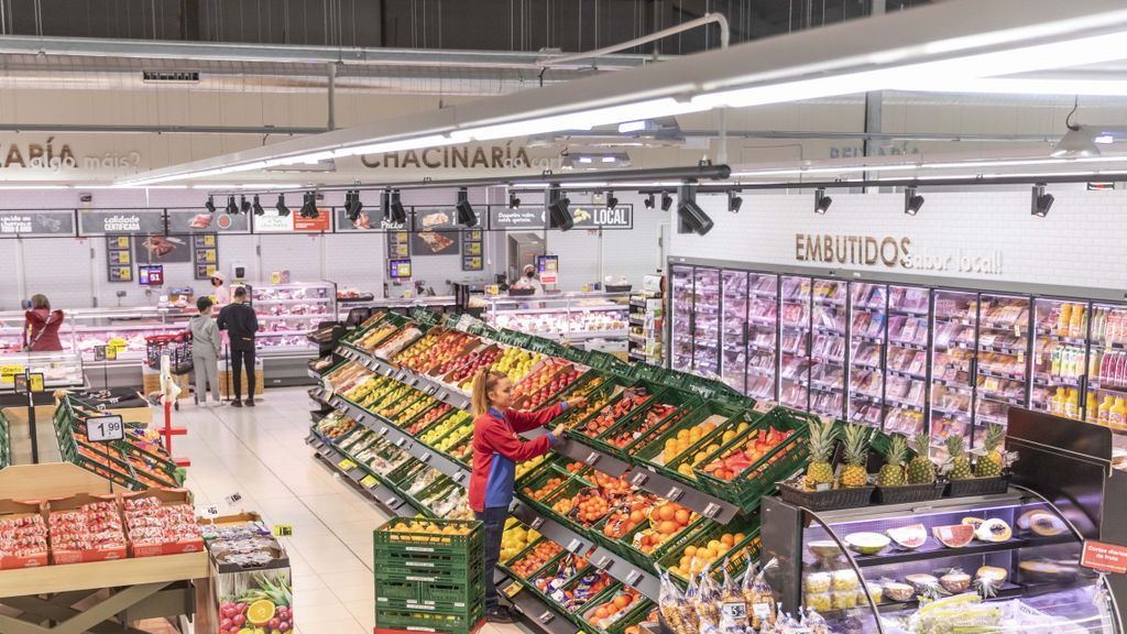 Imagen de archivo de un supermercado de Vegalsa-Eroski.
