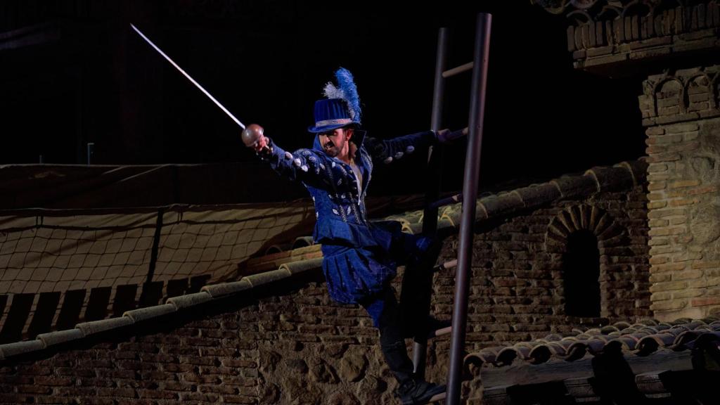 Espectáculo Puy du Fu España en Toledo. Imagen de archivo