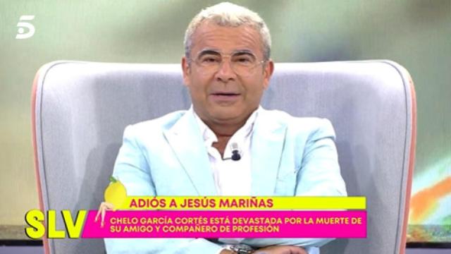 Jorge Javier Vázquez en el plató de 'Sálvame'.