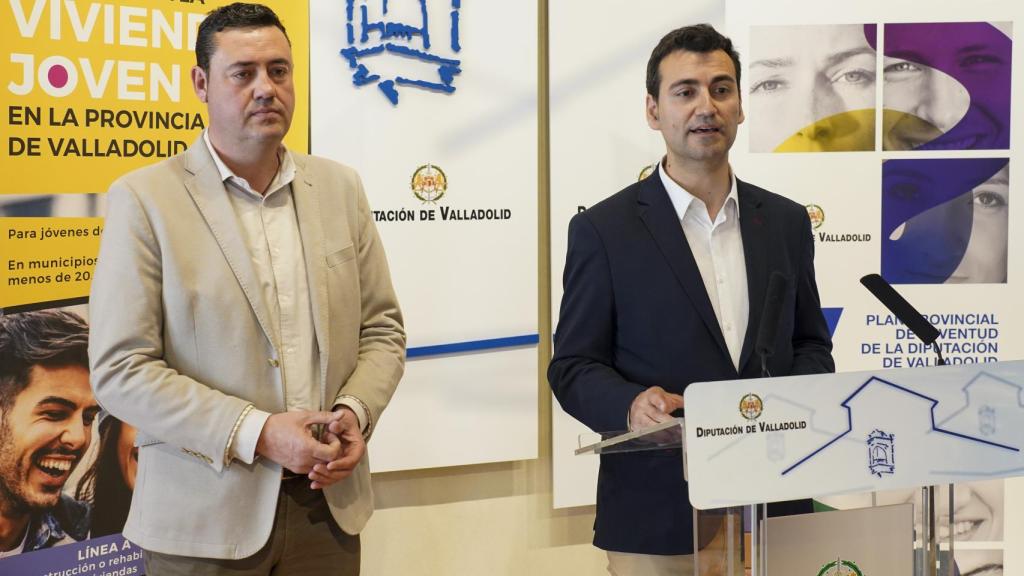 El diputado de Servicios Sociales e Igualdad, David Esteban, en la presentación de la nueva convocatoria de subvenciones