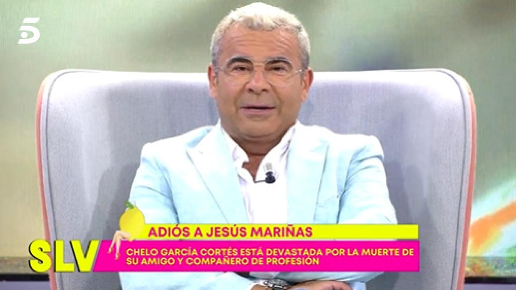 Jorge Javier Vázquez en el plató de 'Sálvame'.