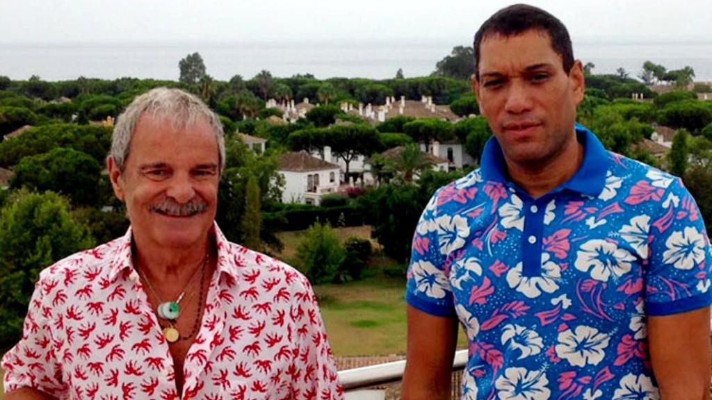 Jesús Mariñas y Elio Valderrama en una imagen de redes sociales.