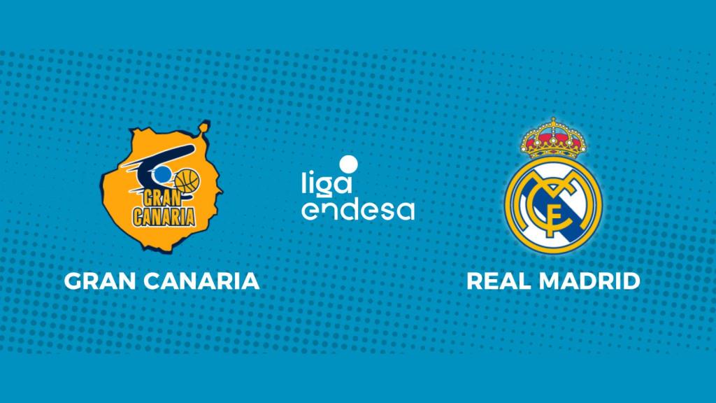 Gran Canaria - Real Madrid: siga el partido de la Liga Endesa, en directo