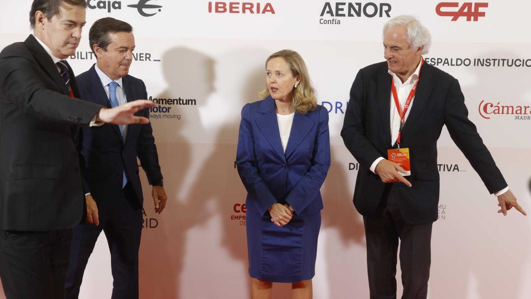 Nadia Calviño en el primer Fórum sobre Liderazgo Empresarial y Directivo Madrid Leaders Forum