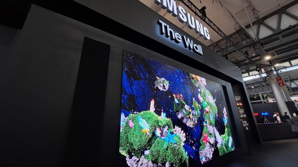 Presentación de The Wall de Samsung en ISE 22