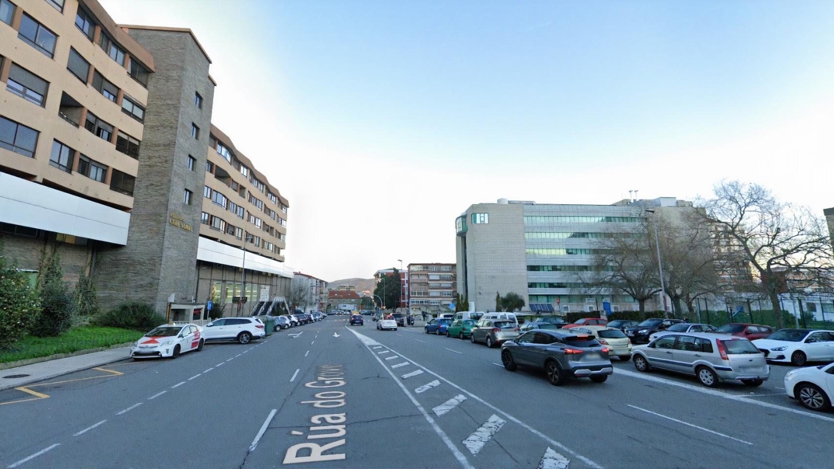 La calle Grove, en Vigo.