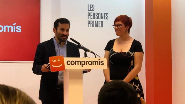 Vicent Marzà, durante el acto en el que anunció su marcha como 'conseller' de Educación. EE