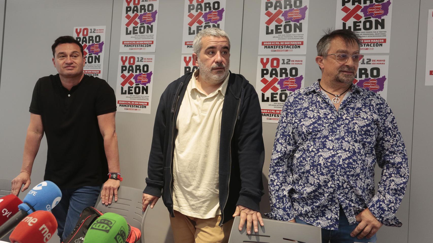 Los sindicatos llaman al apoyo masivo de las movilizaciones del 12 de mayo en León