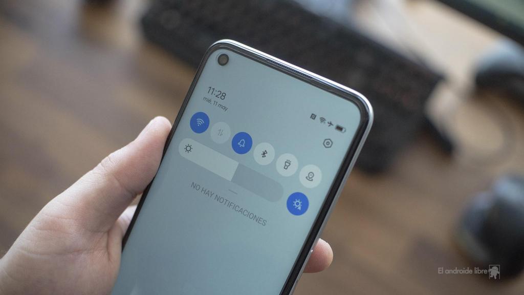 Realme 9 barra de notificaciones