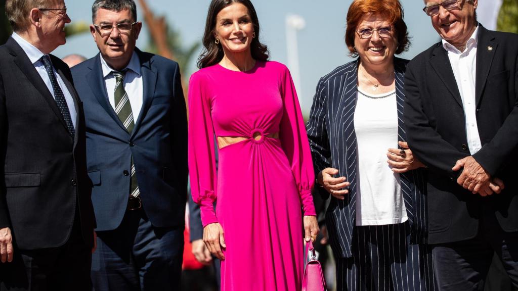 La reina Letizia este pasado martes 10 de mayo presidiendo el acto.