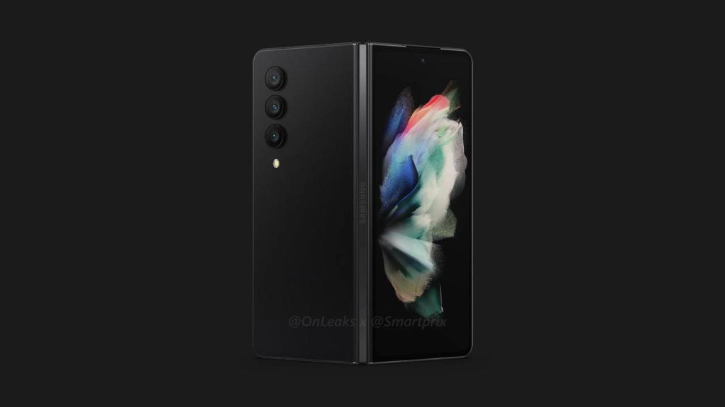 Samsung Galaxy Z Fold 4 por detrás