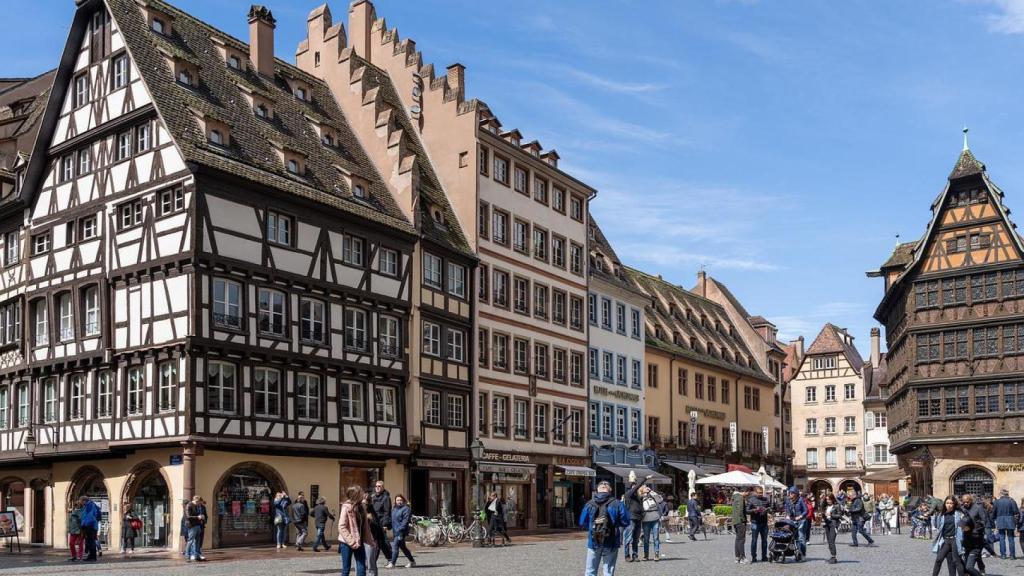 El barrio de la Petite France, una joya en Estrasburgo.