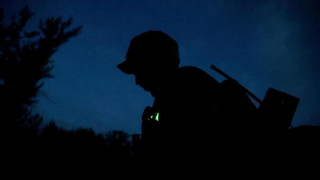 Un edificio destruido en Járkov.