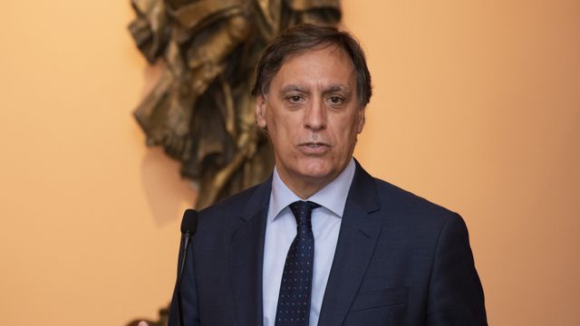 Carlos García Carballo, en la presentación hoy de la oferta turística y cultural de las 15 ciudades Patrimonio de la Humanidad