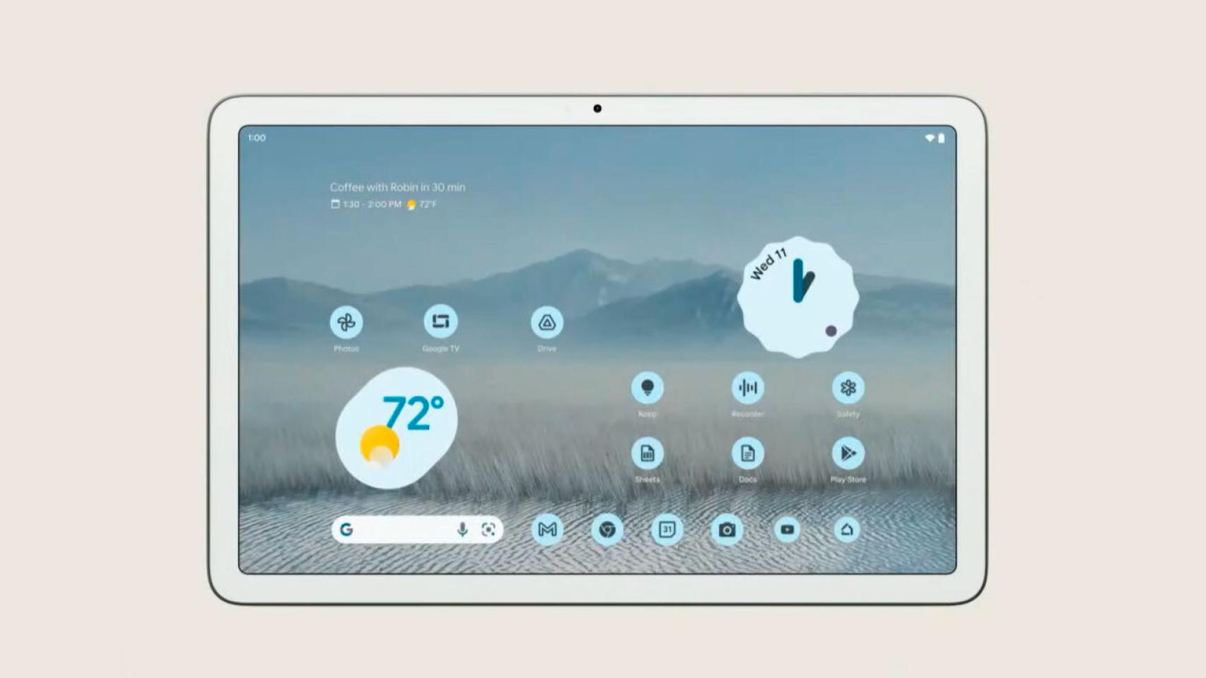 La tablet de Google es la sopresa del día: así es la Pixel Tablet
