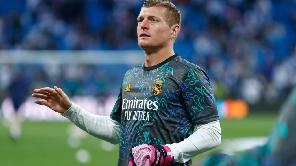 Toni Kroos, con el Real Madrid