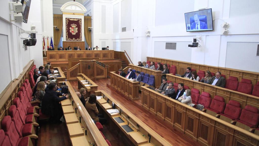 Pleno de las Cortes de Castilla-La Mancha. Foto: Cortes CLM.