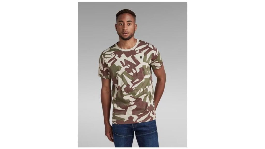 Camiseta G-Star Camo Allover
