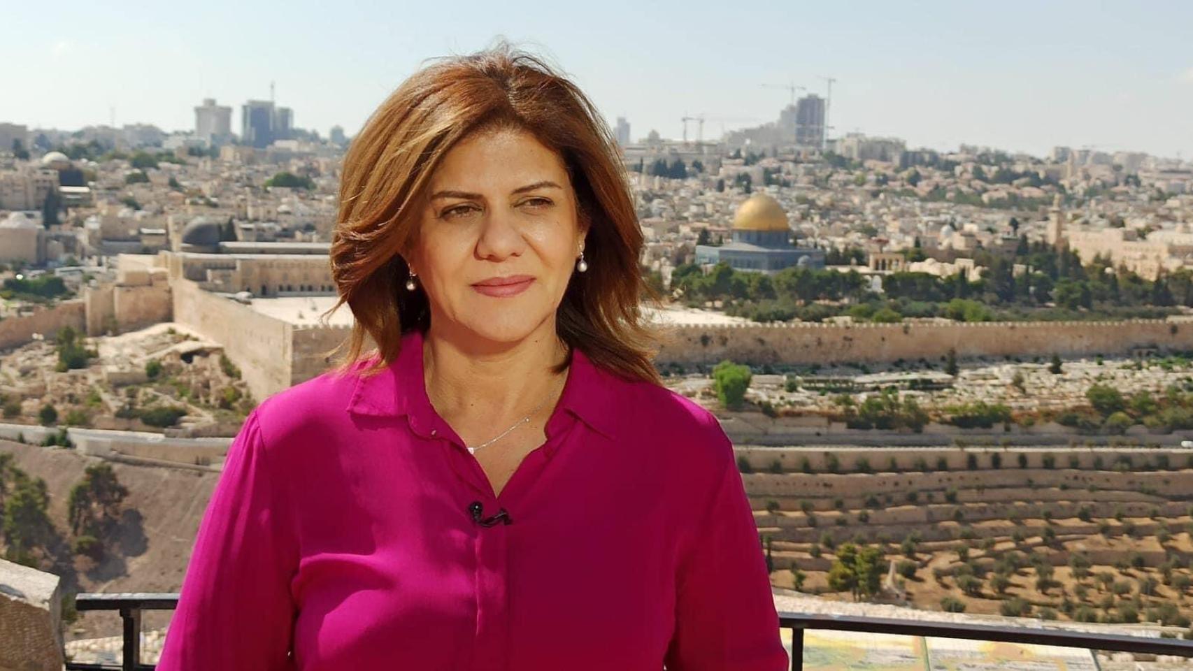 La periodista Shireen Abu Akleh.