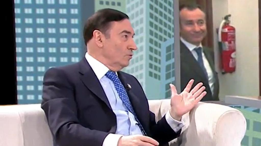Pedro J. Ramírez, durante su entrevista en El Objetivo de La Sexta junto a Ana Pastor.