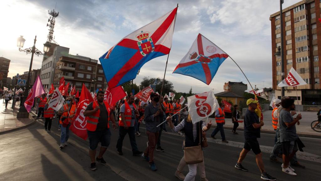 Manifestación en Ponferrada