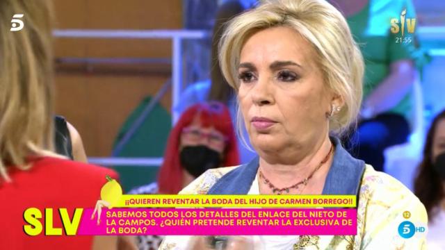 Carmen Borrego en 'Sálvame'.