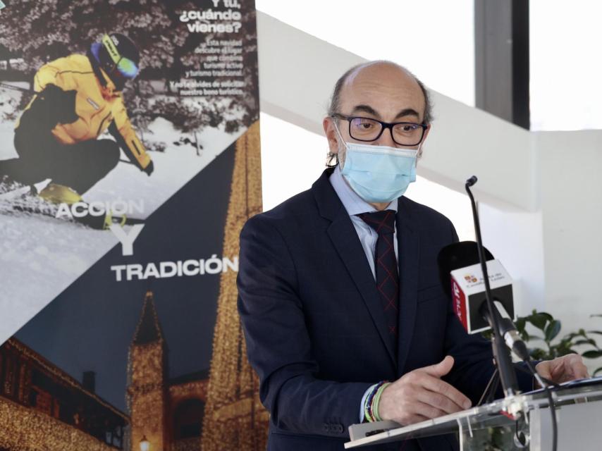 El exconsejero de Cultura, Javier Ortega, en una imagen de archivo.