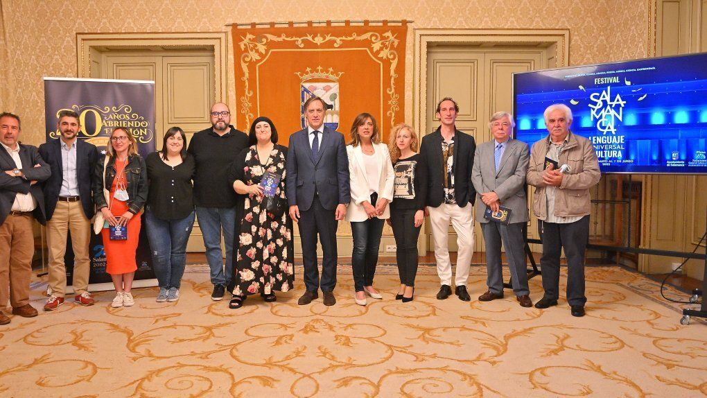Presentación del Festival 'Salamanca, lenguaje universal de cultura' en el Ayuntamiento
