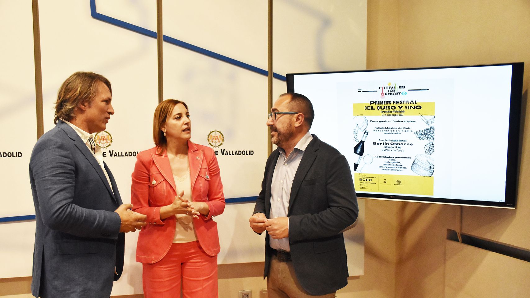 Ismael Beiro, Inmaculada Toledano y Miguel Ángel Oliveira