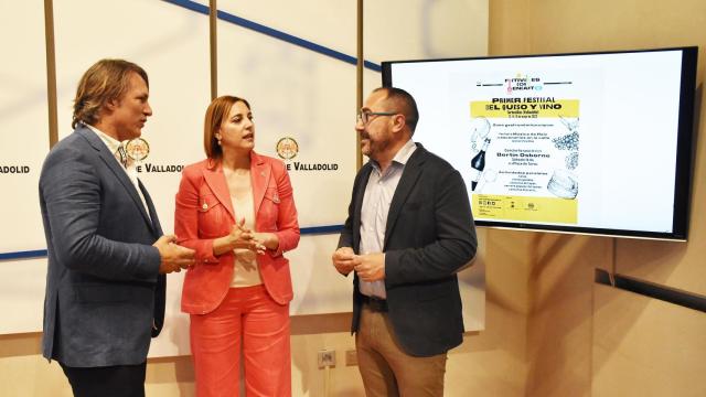 Ismael Beiro, Inmaculada Toledano y Miguel Ángel Oliveira